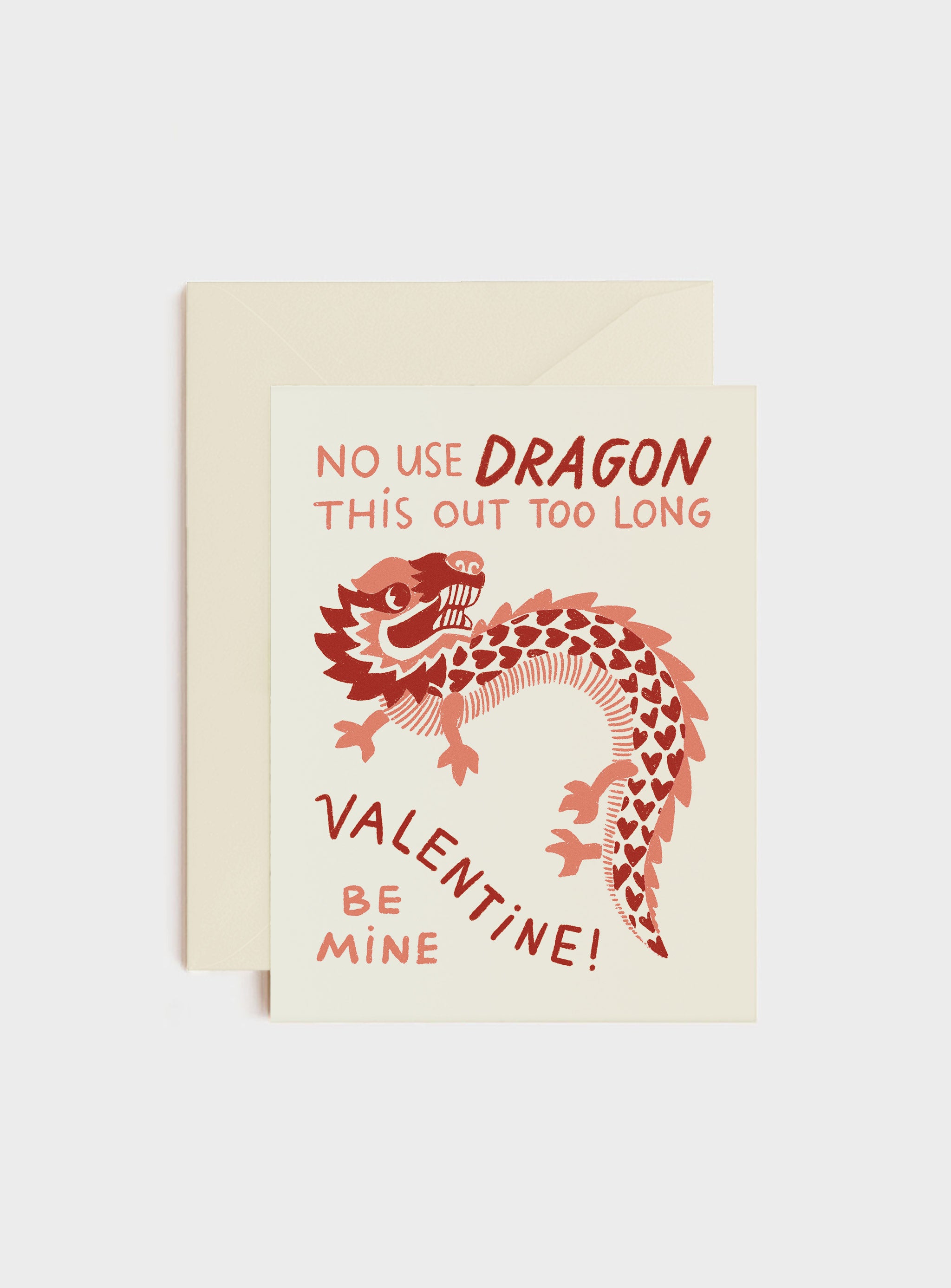 No Use Dragon This Out, Valentines – Stephanie Cheng Studios